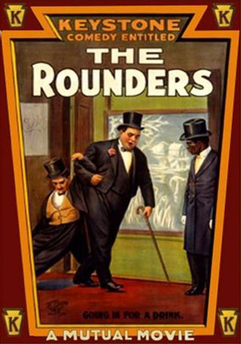 دانلود رایگان فیلم کوتاه چارلی چاپلین قماربازان The Rounders 1914