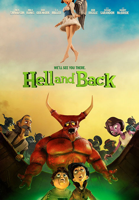 دانلود رایگان دوبله پارسی انیمیشن پشت پرده جهنم Hell and Back 2015