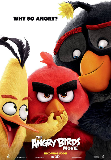دانلود رایگان دوبله انیمیشن پرندگان خشمگین انگری بردز Angry Birds 2016