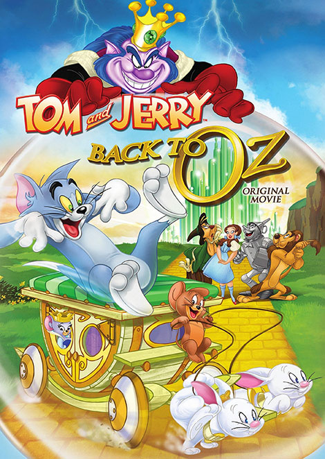 دانلود رایگان دوبله انیمیشن تام و جری Tom and Jerry: Back to Oz 2016