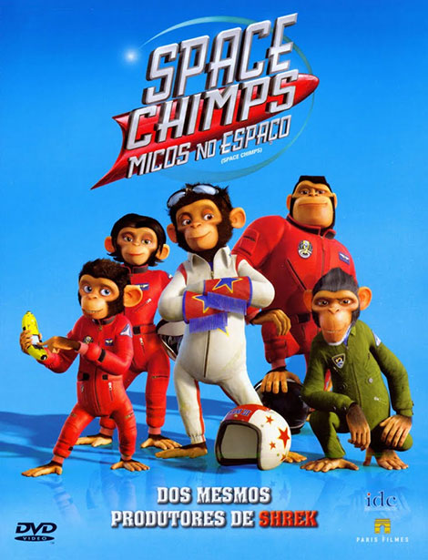 دانلود رایگان دوبله دوزبانه انیمیشن میمون های فضایی Space Chimps 2008