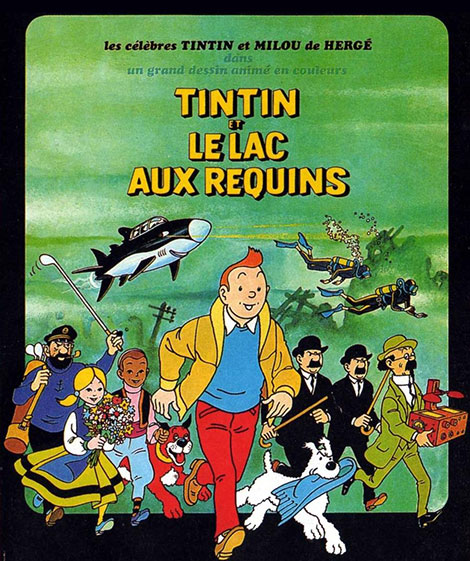 دانلود رایگان دوبله دوزبانه انیمیشن Tintin and the Lake of Sharks 1972