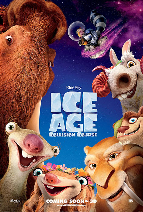 دانلود رایگان دوبله انیمیشن عصر یخبندان Ice Age Collision Course 2016
